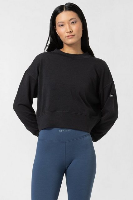 SUPER.NATURAL Sweatshirt für Damen, Merino KRISSINI SWEATER casual, vielsei günstig online kaufen