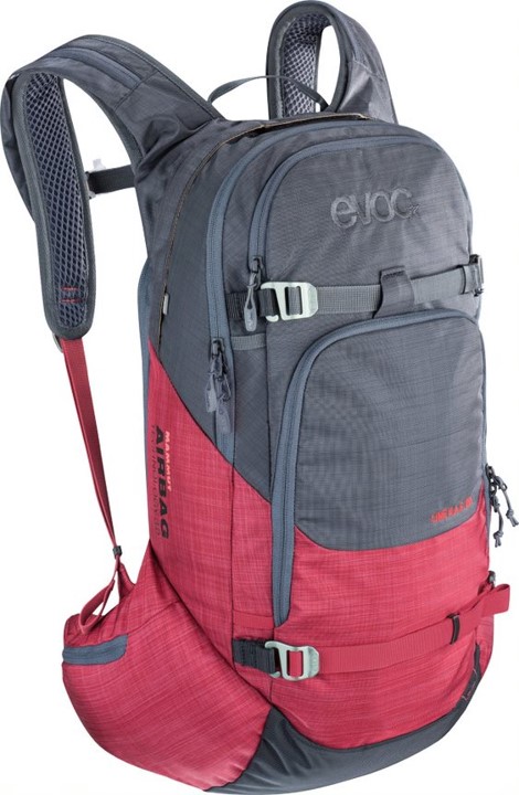 Evoc Snow Line R.A.S 20L, heather carbon grey - heather ruby Rucksackvolume günstig online kaufen