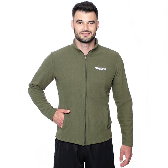 MUWO Fleecejacke S MW-4, MUWO "Acotango" Herren Fleecejacke grün günstig online kaufen