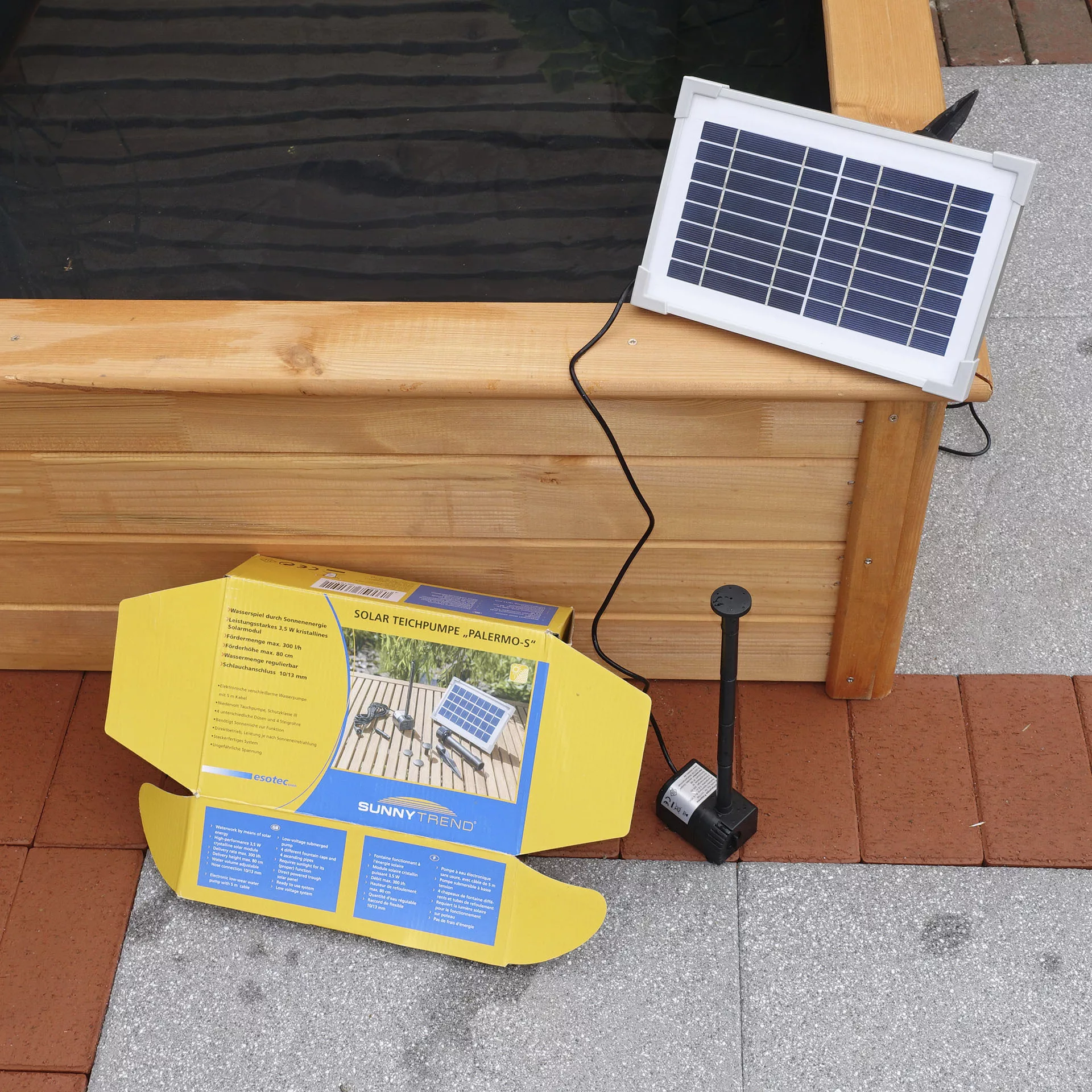 promadino Hochteich, (Set), inkl. Solarpumpe günstig online kaufen