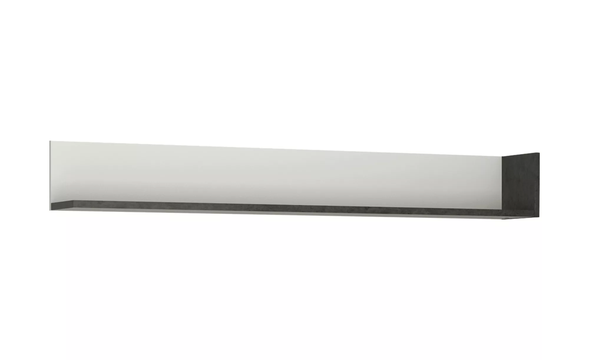 Wandboard  Zingaro - grau - 164 cm - 22 cm - 22 cm - Sconto günstig online kaufen
