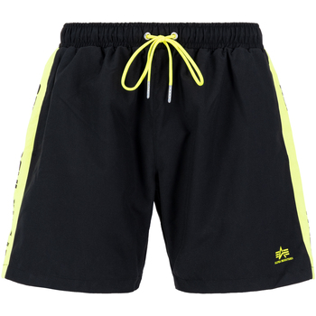 Alpha Industries Shorts "Printed Stripe Swim Short Badehose" günstig online kaufen