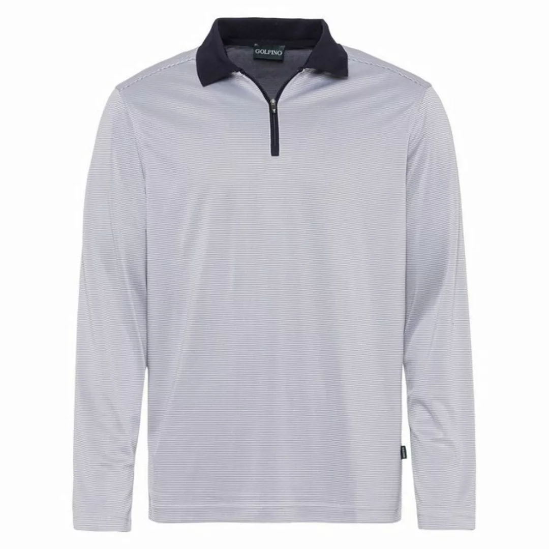 GOLFINO Poloshirt Golfino Mens The Granville Polo Optic White günstig online kaufen