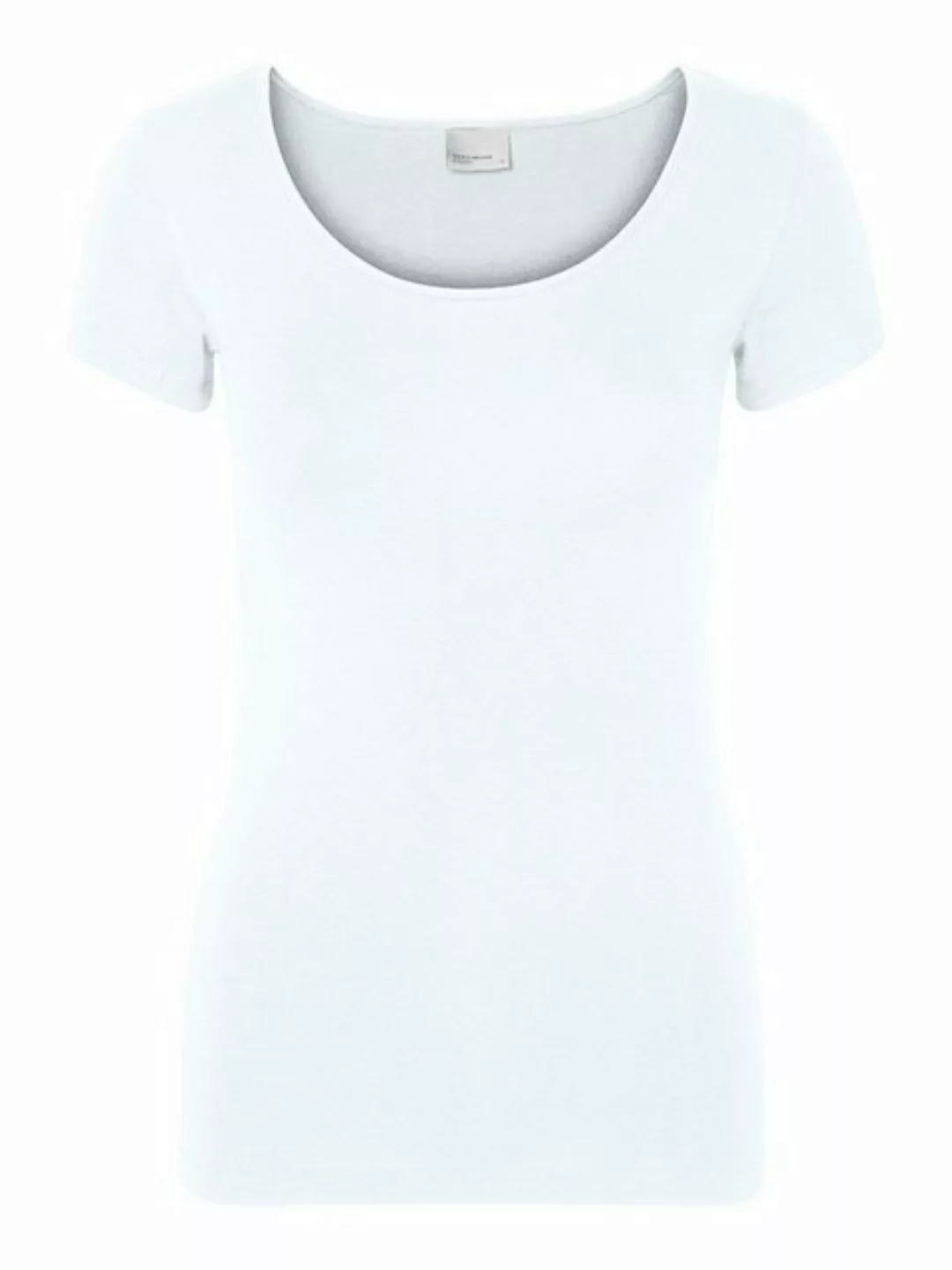 Vero Moda Rundhalsshirt "VMMAXI MY SOFT SS U-NECK" günstig online kaufen