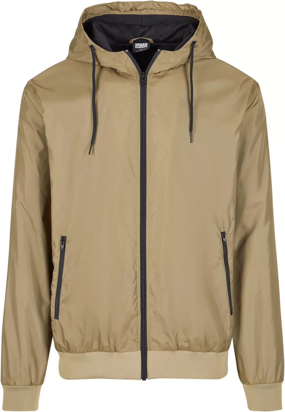 URBAN CLASSICS Windbreaker "Urban Classics Herren Contrast Windrunner", (1 günstig online kaufen