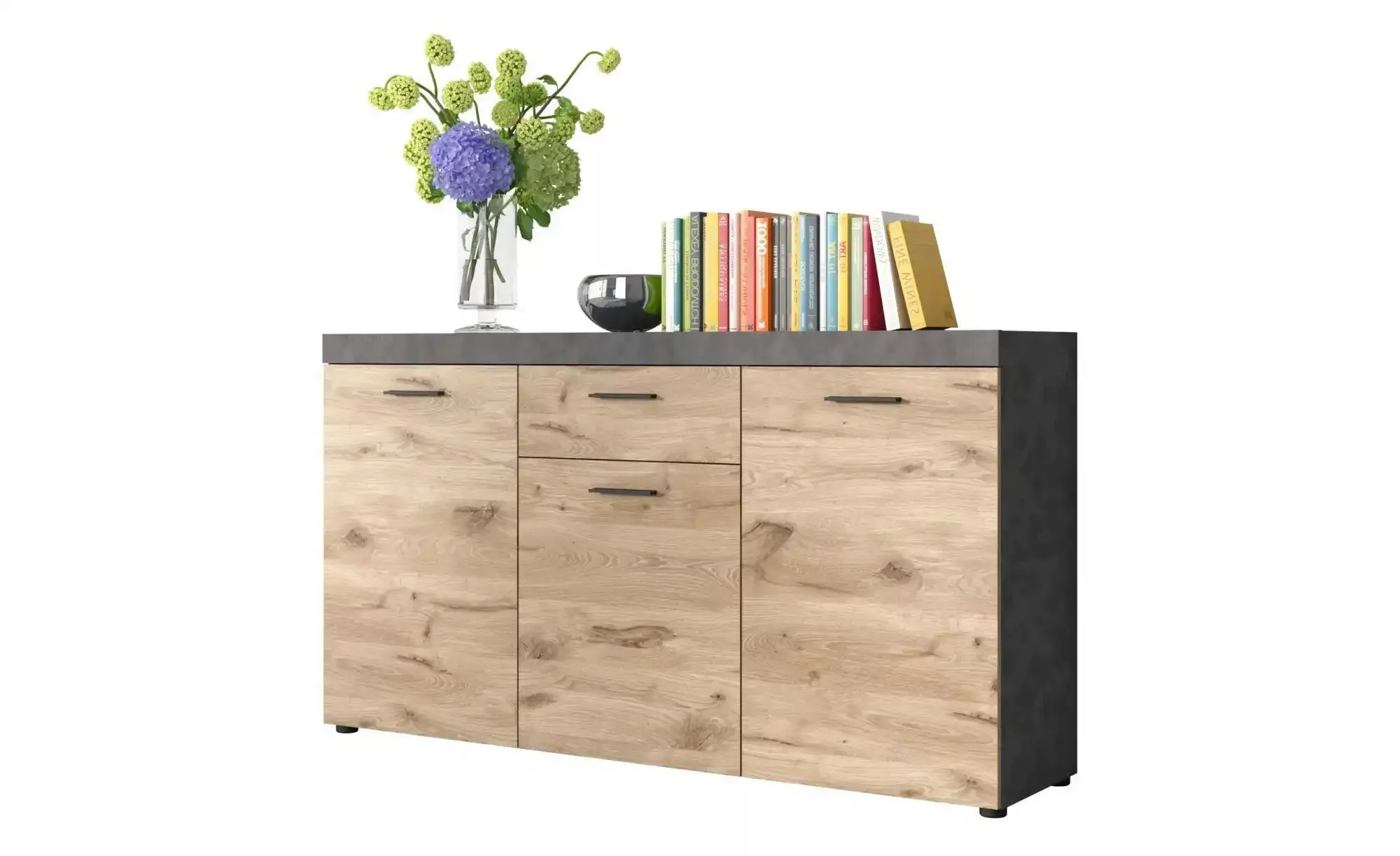 Sideboard ¦ holzfarben ¦ Maße (cm): B: 160 H: 89 Kommoden & Sideboards > Si günstig online kaufen