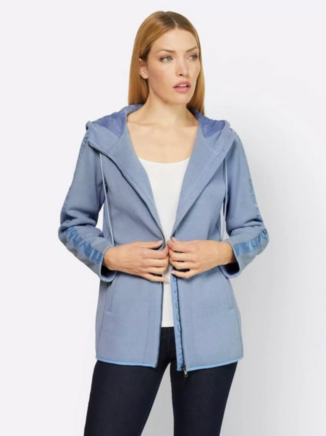 heine Blusenblazer Strickblazer günstig online kaufen