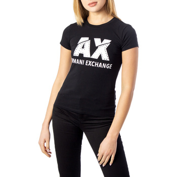 EAX  T-Shirt LOGO STRASS 8NYT86 Y8C7Z günstig online kaufen