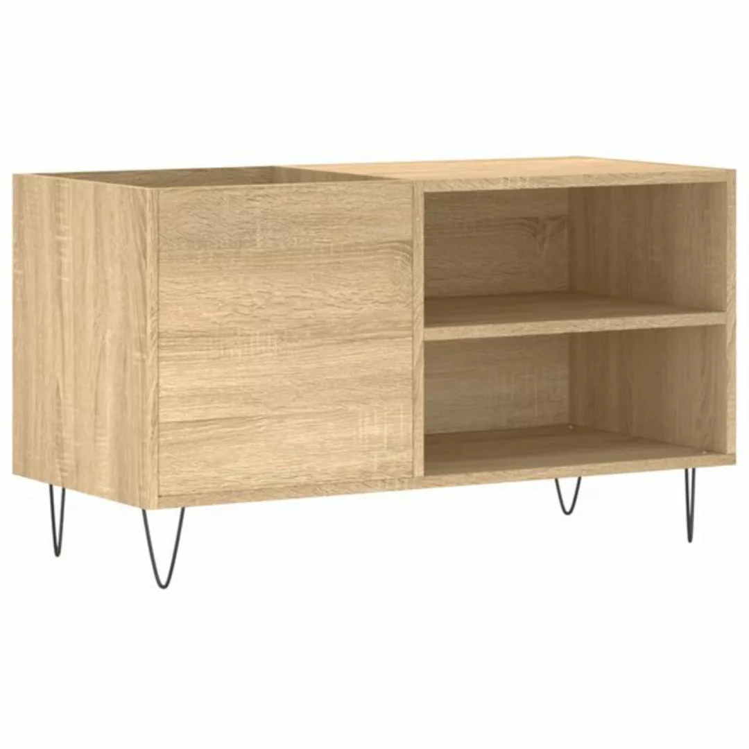 vidaXL Beistellschrank Plattenschrank Sonoma-Eiche 85x38x48 cm Holzwerkstof günstig online kaufen