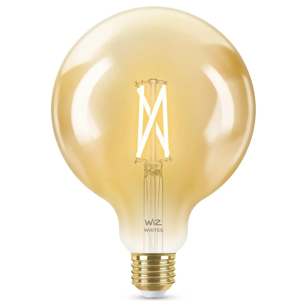 WiZ LED Smart Leuchtmittel in Amber 7W E27 G125 640lm günstig online kaufen