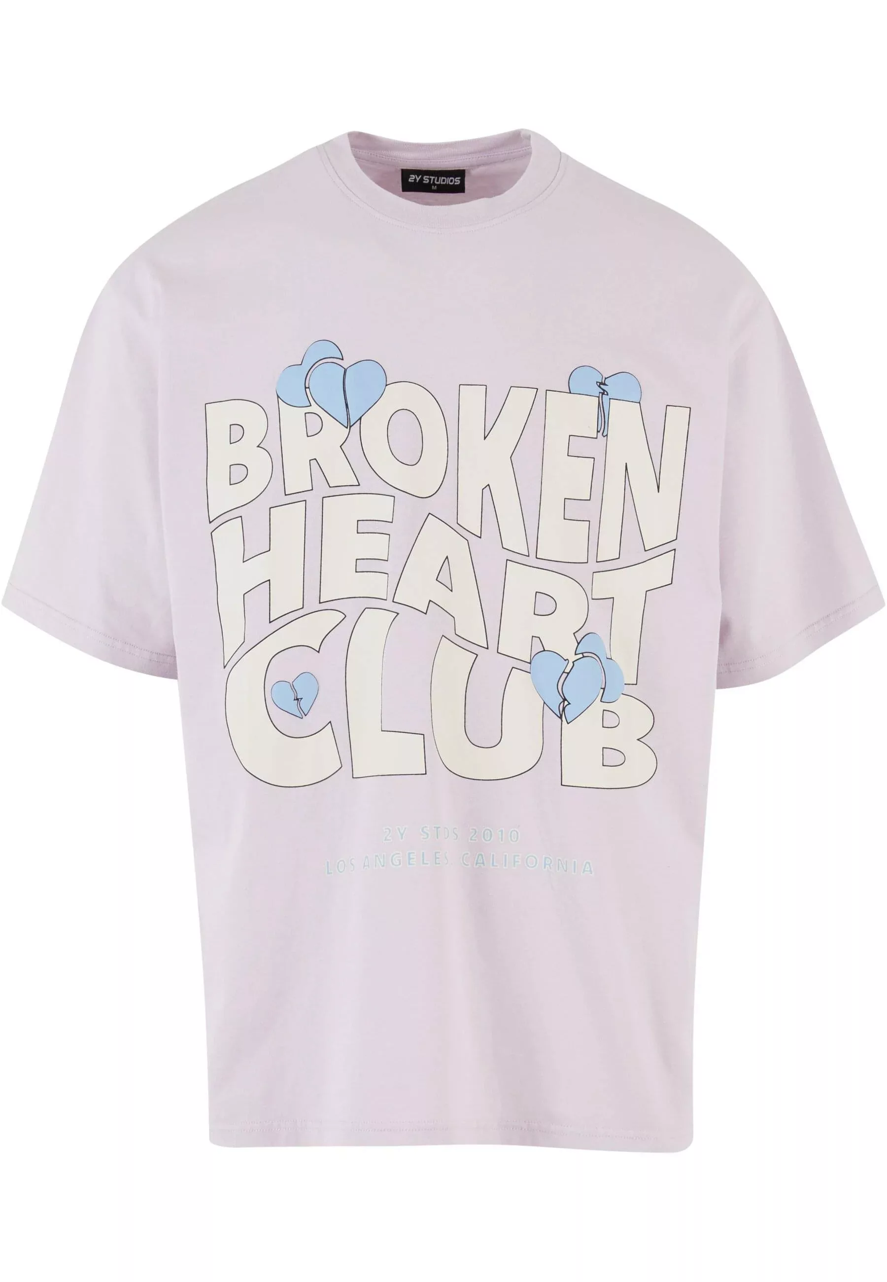 2Y Studios T-Shirt "2Y Studios Herren 2Y Broken Heart Club Oversize Tee" günstig online kaufen