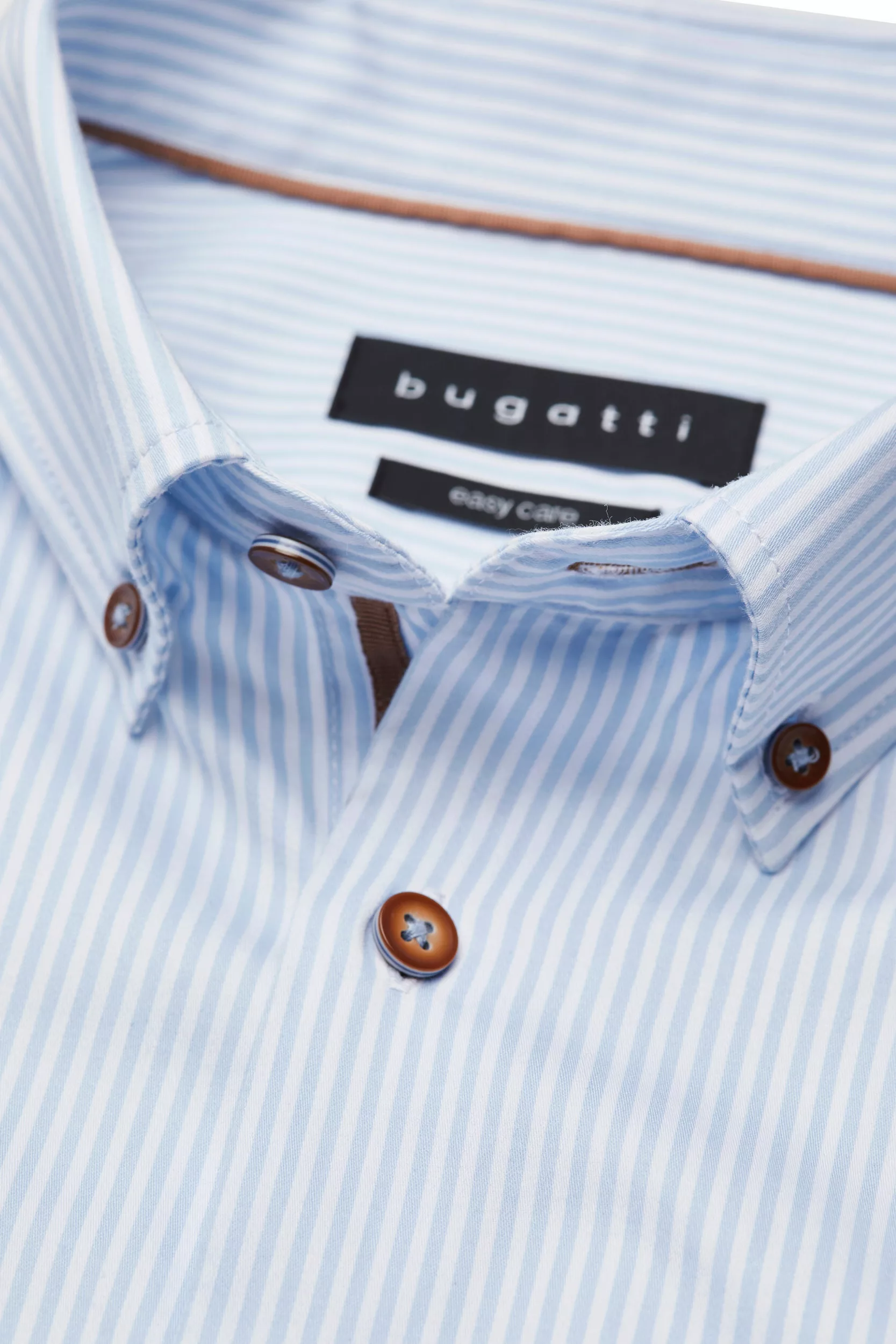 bugatti Langarmhemd, mit dezenten Streifen günstig online kaufen