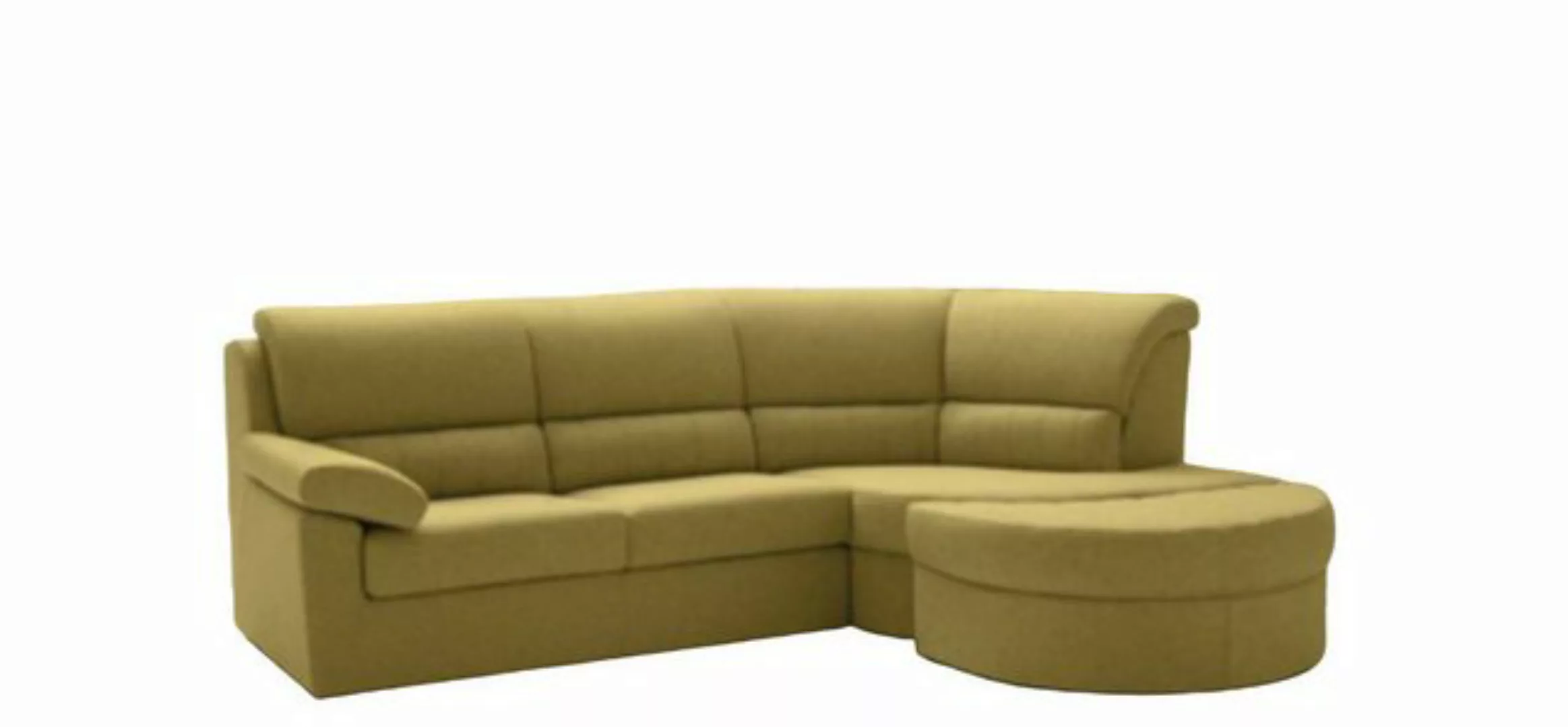 JVmoebel Ecksofa, Italien Möbel Textil Gelb Moderne Luxus Ecke Couch L-Form günstig online kaufen