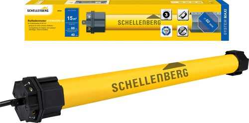 SCHELLENBERG Rollladenmotor »Standard, Rohrmotor mit mechanischer Endlagene günstig online kaufen