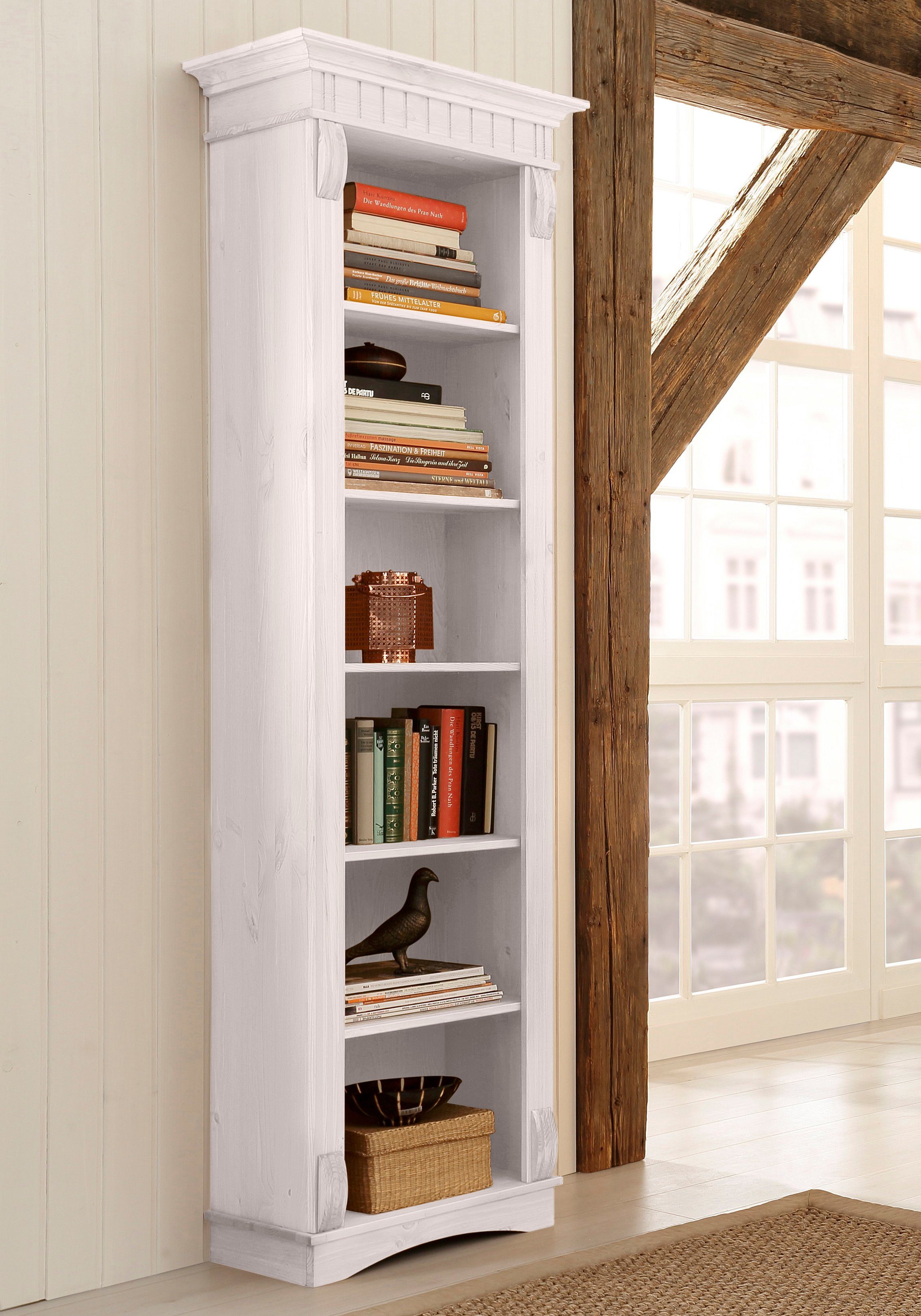 Home affaire Standregal "Teresa", (Maße (B/T/H): 52/33/193 cm), Höhe 193 cm günstig online kaufen