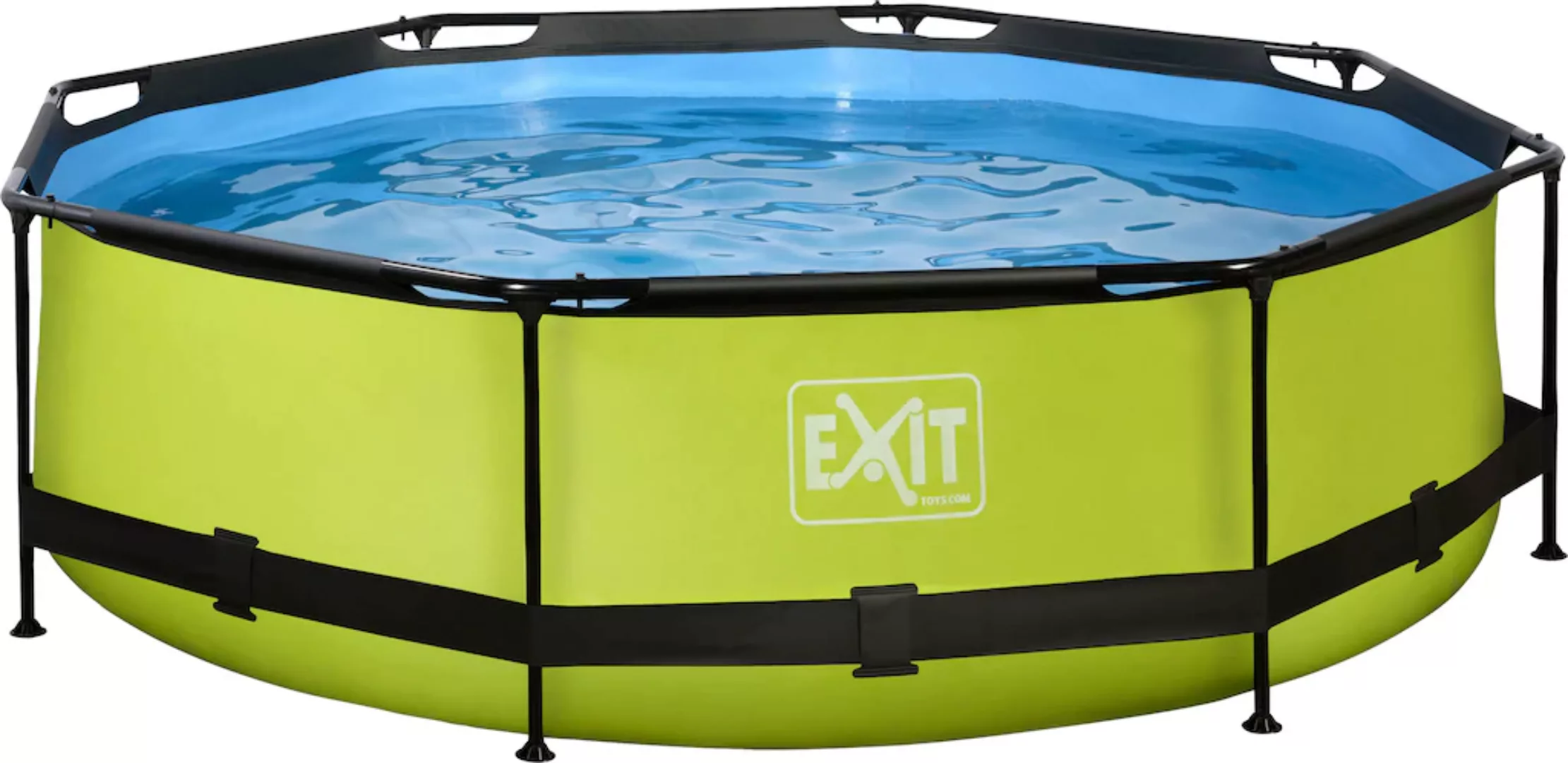 EXIT Framepool "Lime", ØxH: 300x76 cm, mit Filterpumpe günstig online kaufen