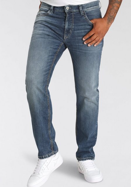 Pioneer Authentic Jeans Straight-Jeans Rando Dicke Nähte günstig online kaufen