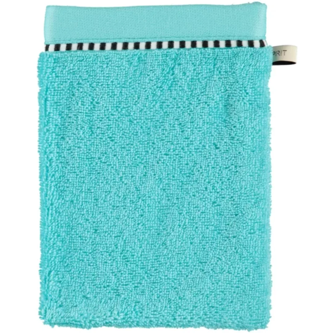 Esprit Box Solid - Farbe: turquoise - 534 - Waschhandschuh 16x22 cm günstig online kaufen