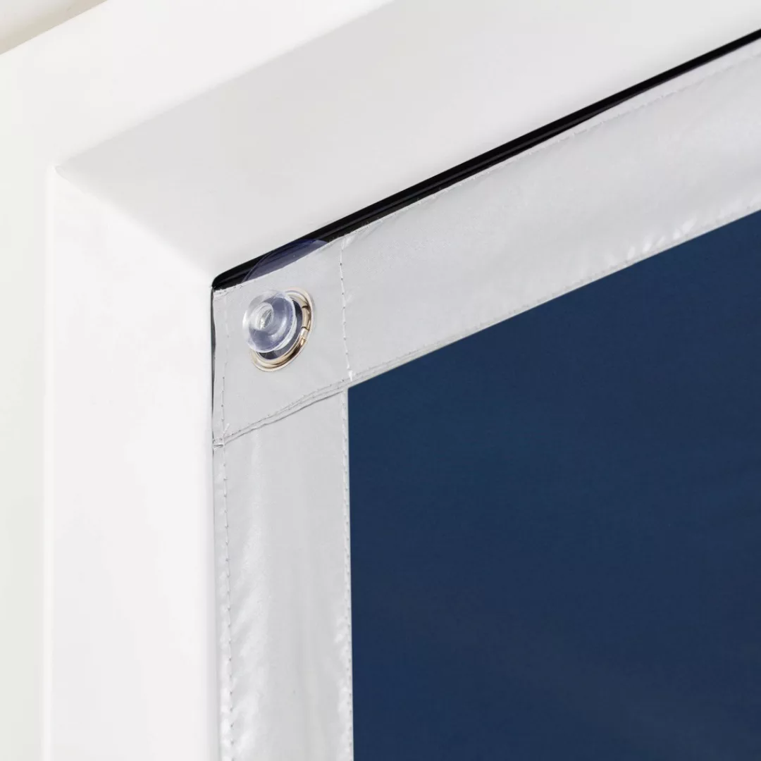 LICHTBLICK ORIGINAL Dachfensterrollo »Haftfix Hitzeschutz Abdunkelung«, ver günstig online kaufen