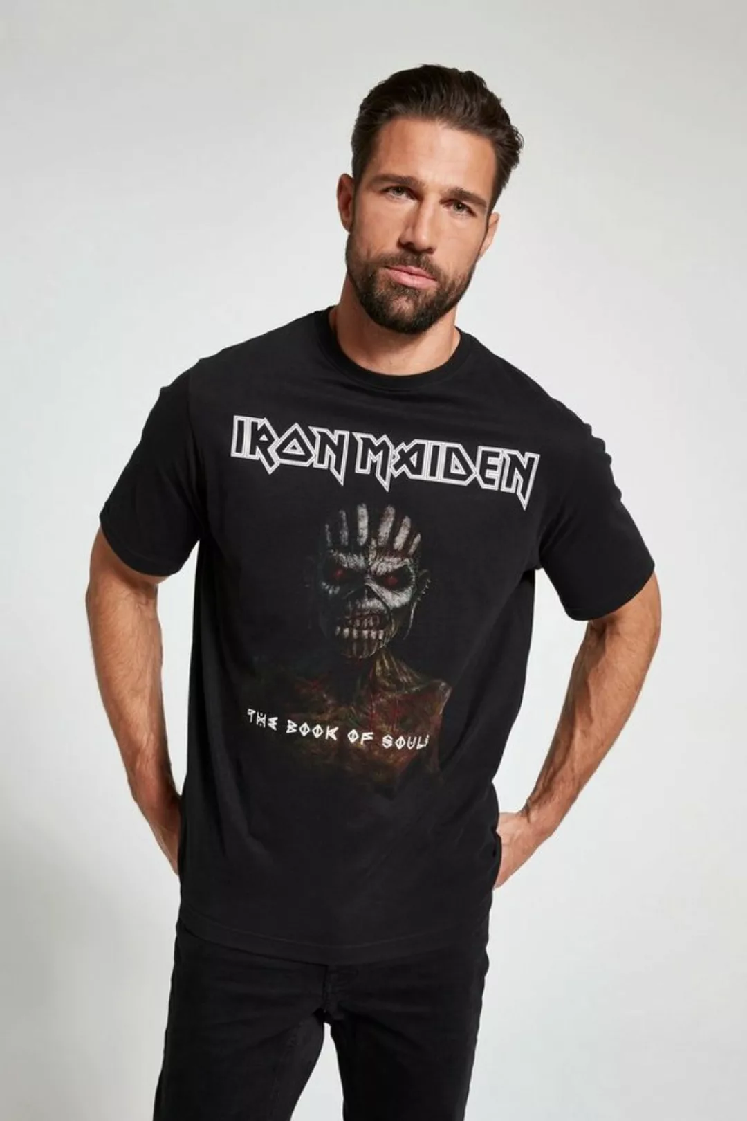 JP1880 T-Shirt T-Shirt Bandshirt Iron Maiden Halbarm bis 8 XL günstig online kaufen