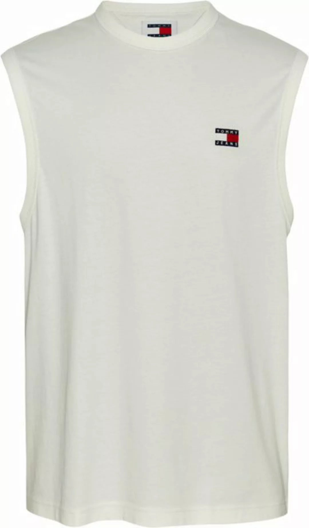 Tommy Jeans Rundhalsshirt TJM REG BADGE TANK TOP EXT mit Logoprägung günstig online kaufen