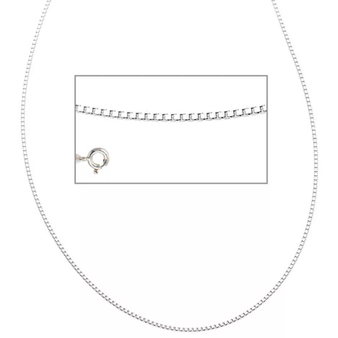 SIGO Venezianerkette 925 Sterling Silber 1,2 mm 40 cm Halskette Kette Silbe günstig online kaufen