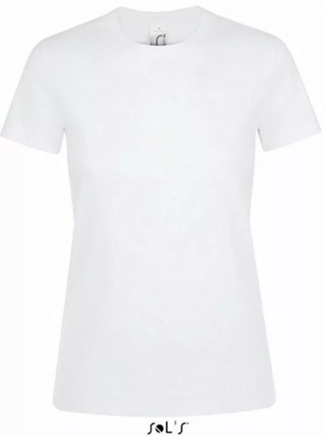 SOLS Rundhalsshirt Damen Regent T-Shirt / Halbgekämmte ringgesponnene Baumw günstig online kaufen