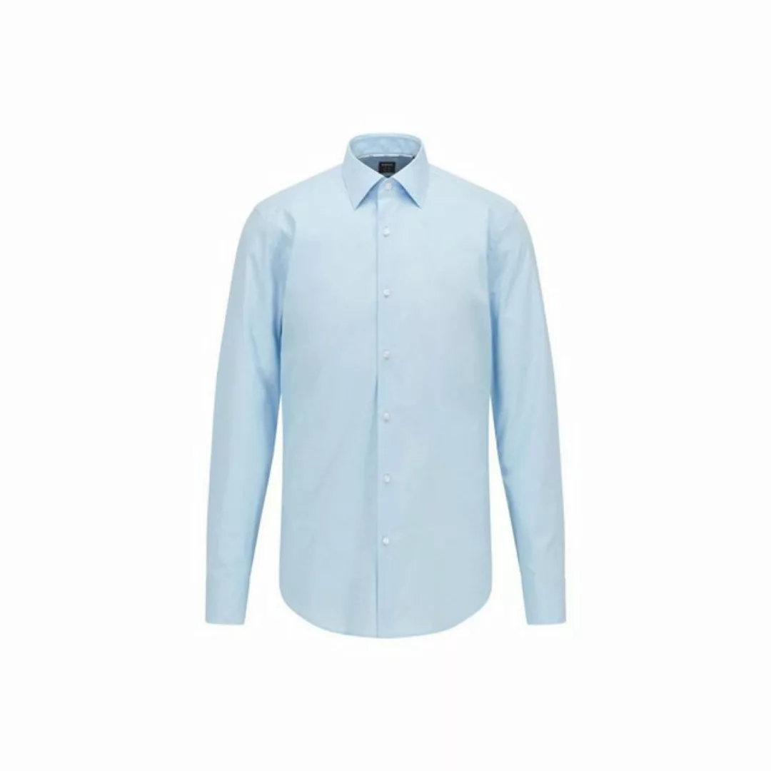 HUGO Langarmhemd uni (1-tlg) günstig online kaufen