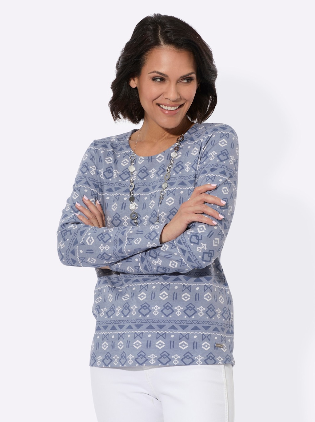 Casual Looks Langarmshirt "Shirt", (1 tlg.) günstig online kaufen