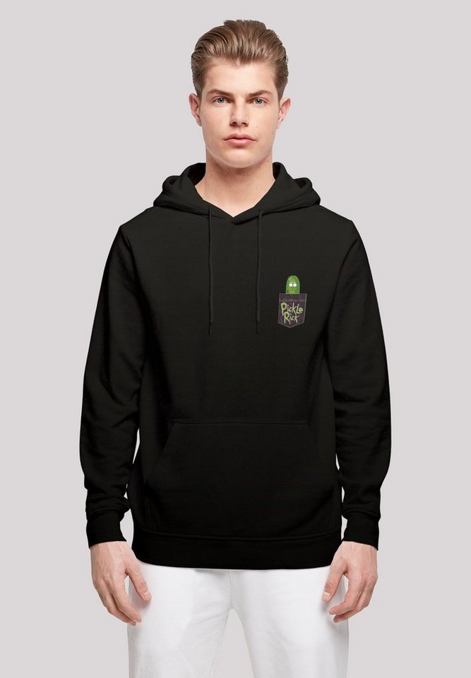 F4NT4STIC Kapuzenpullover Rick und Morty Pickle Rick Brust Druck Print günstig online kaufen