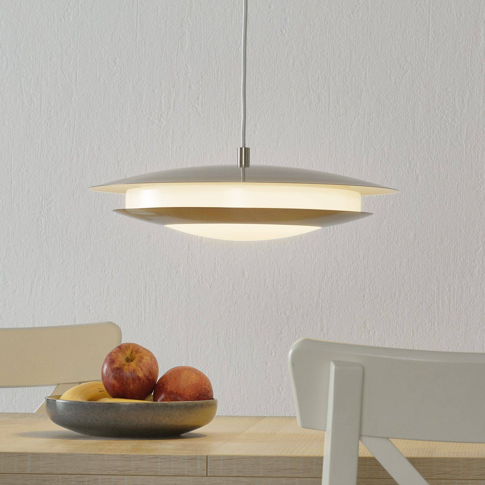 EGLO connect Moneva-C LED-Hängelampe nickel Ø 40,5 günstig online kaufen