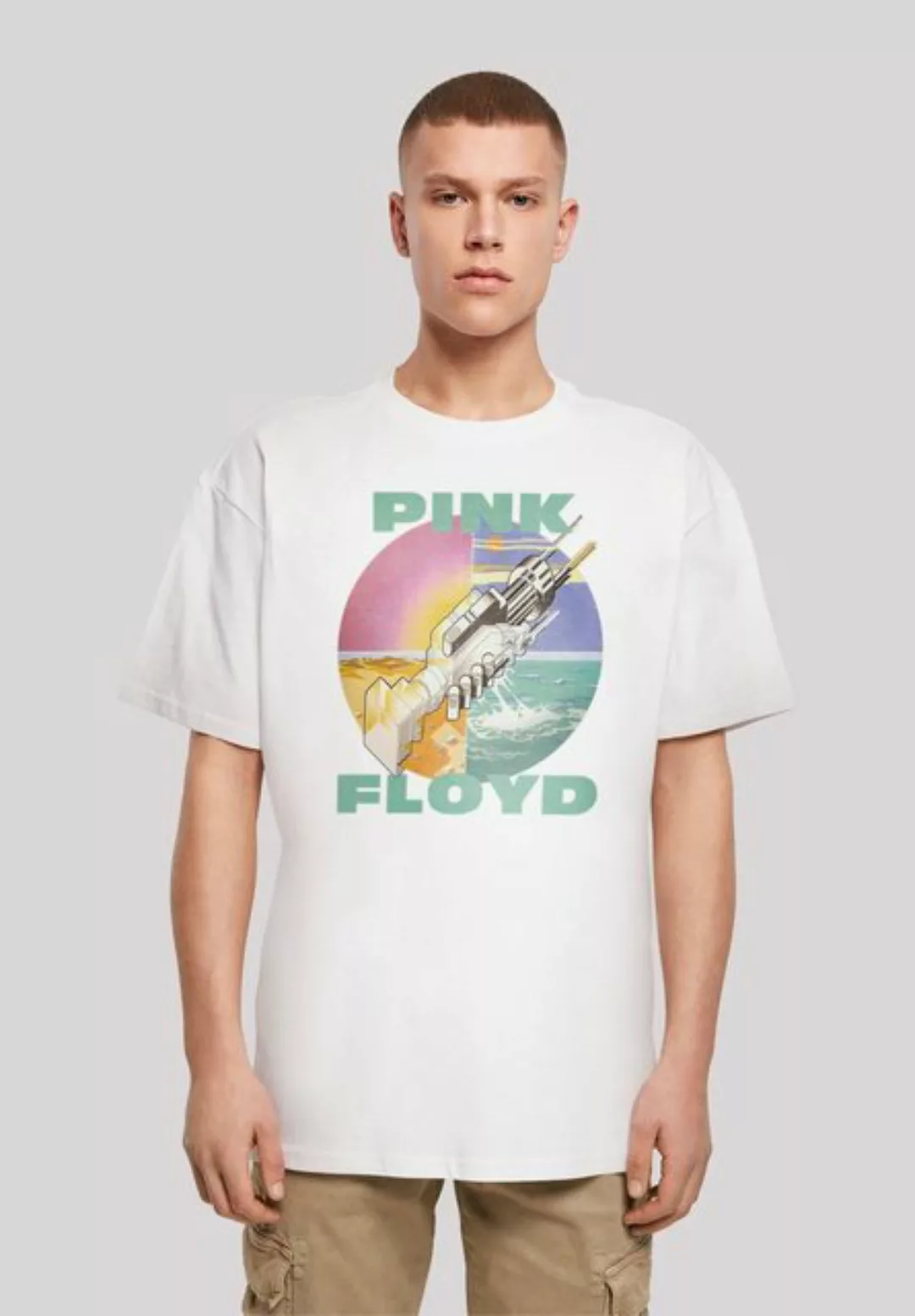 F4NT4STIC T-Shirt Pink Floyd Wish You Were Here Rock Band Album Print günstig online kaufen