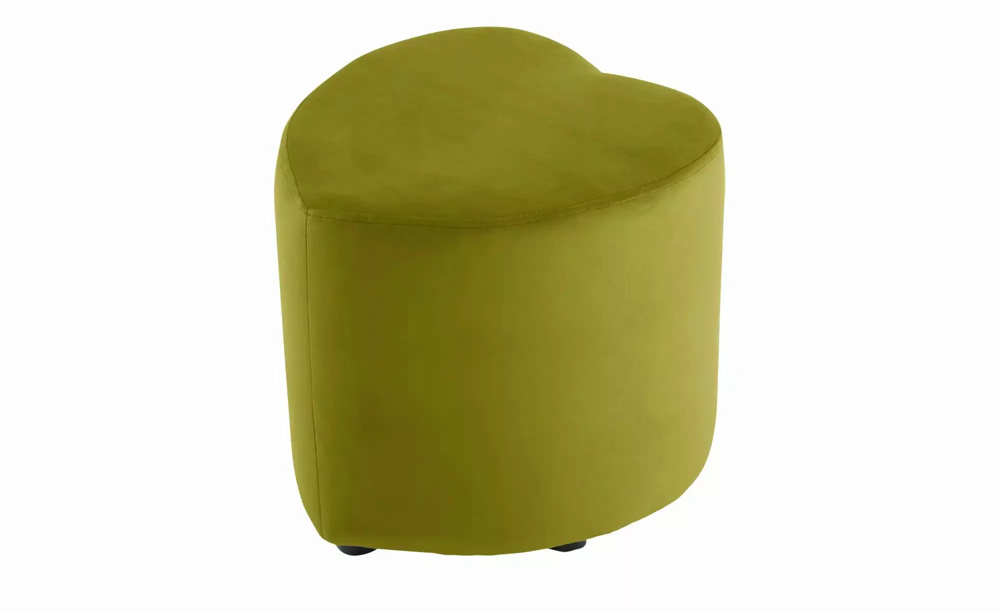 Hocker  Love  ¦ grün ¦ Maße (cm): B: 45 H: 47 T: 47.0 Polstermöbel > Hocker günstig online kaufen