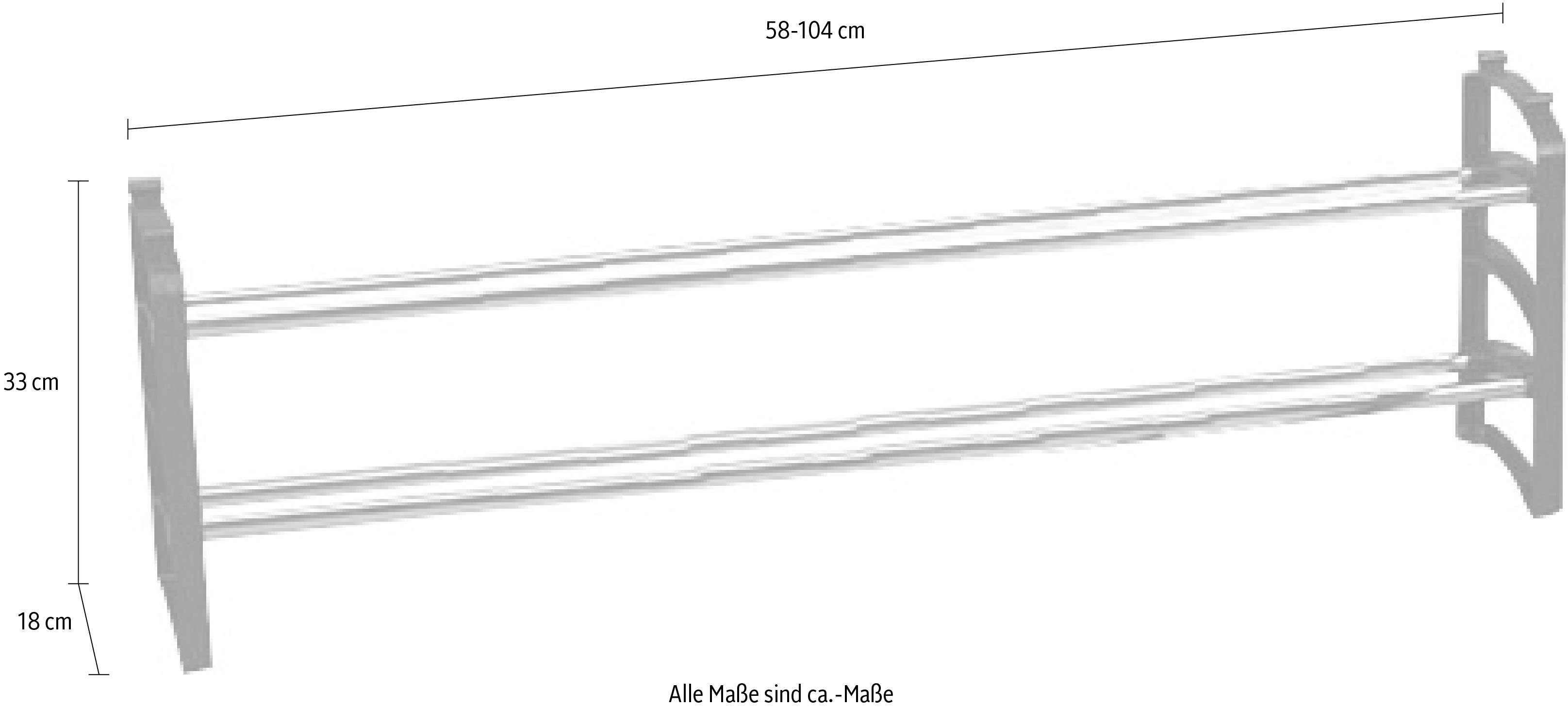INOSIGN Schuhregal, (2 Stck) günstig online kaufen