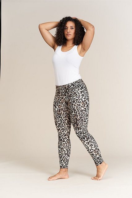 SANDGAARD Leggings Leo jersey mit Leo-Print und Elasthan günstig online kaufen