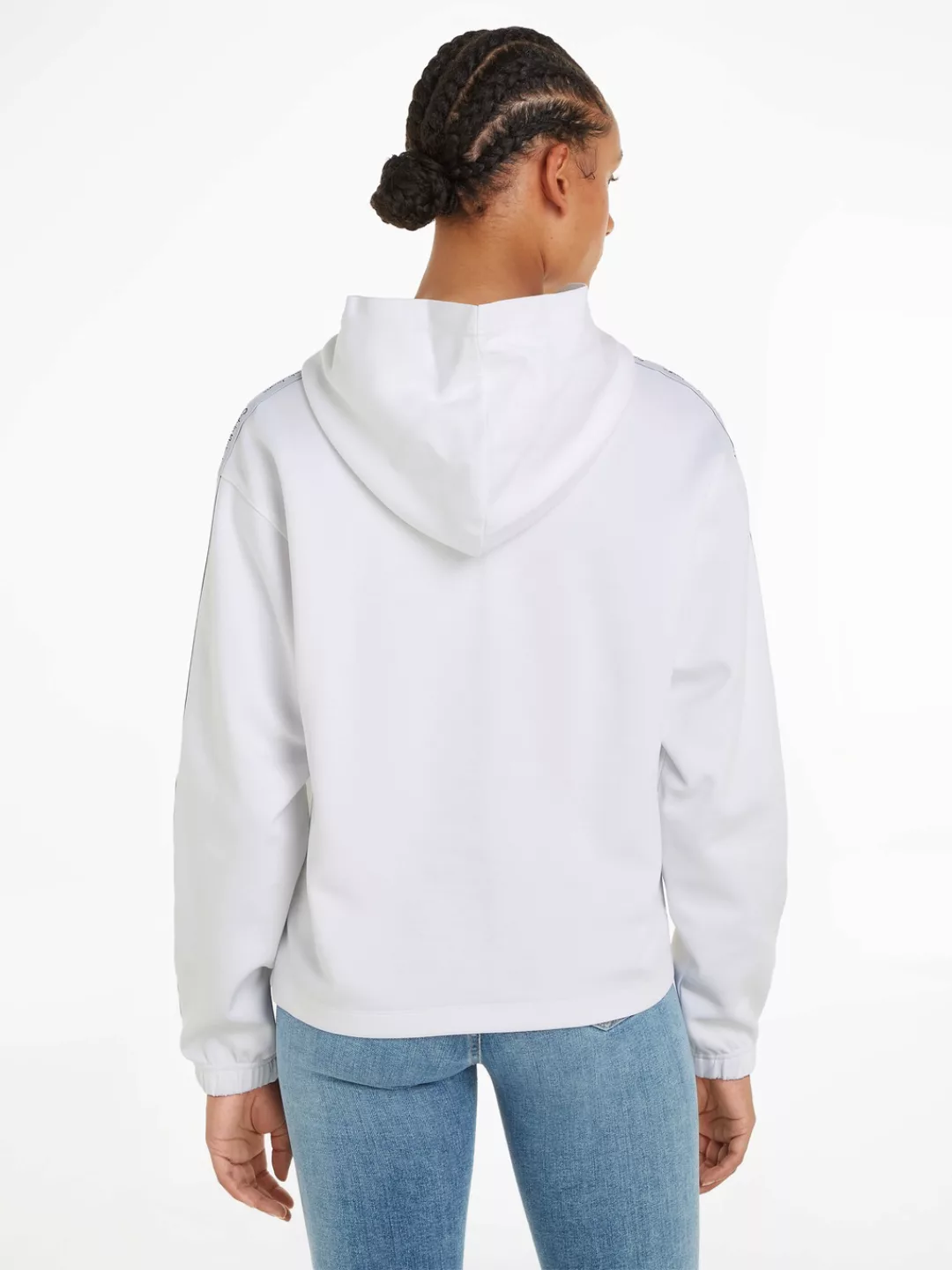 Calvin Klein Jeans Kapuzensweatshirt LOGO ELASTIC HOODIE mit Logoschriftzug günstig online kaufen