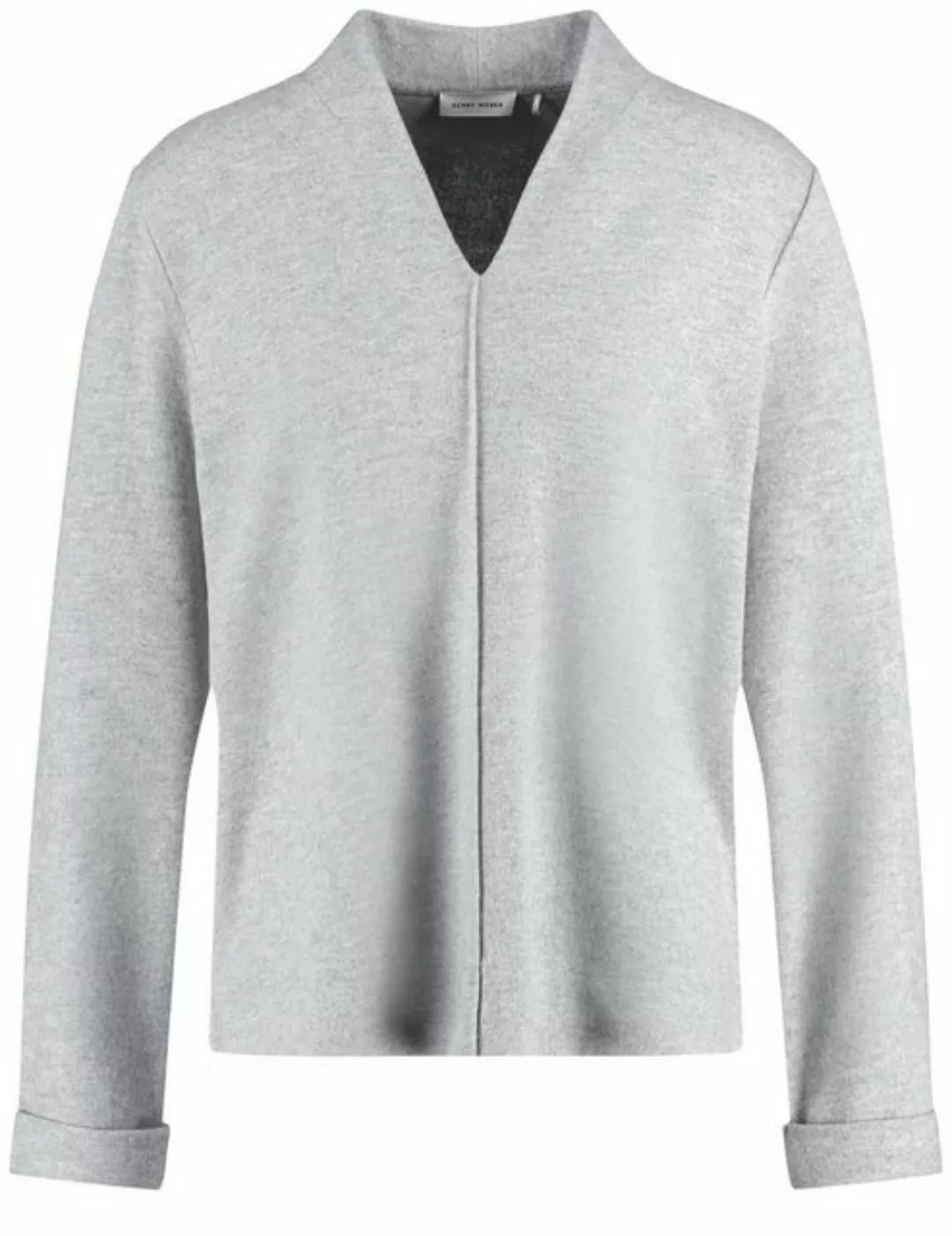 GERRY WEBER Langarmshirt Leichter Pullover mit Kelchkragen günstig online kaufen