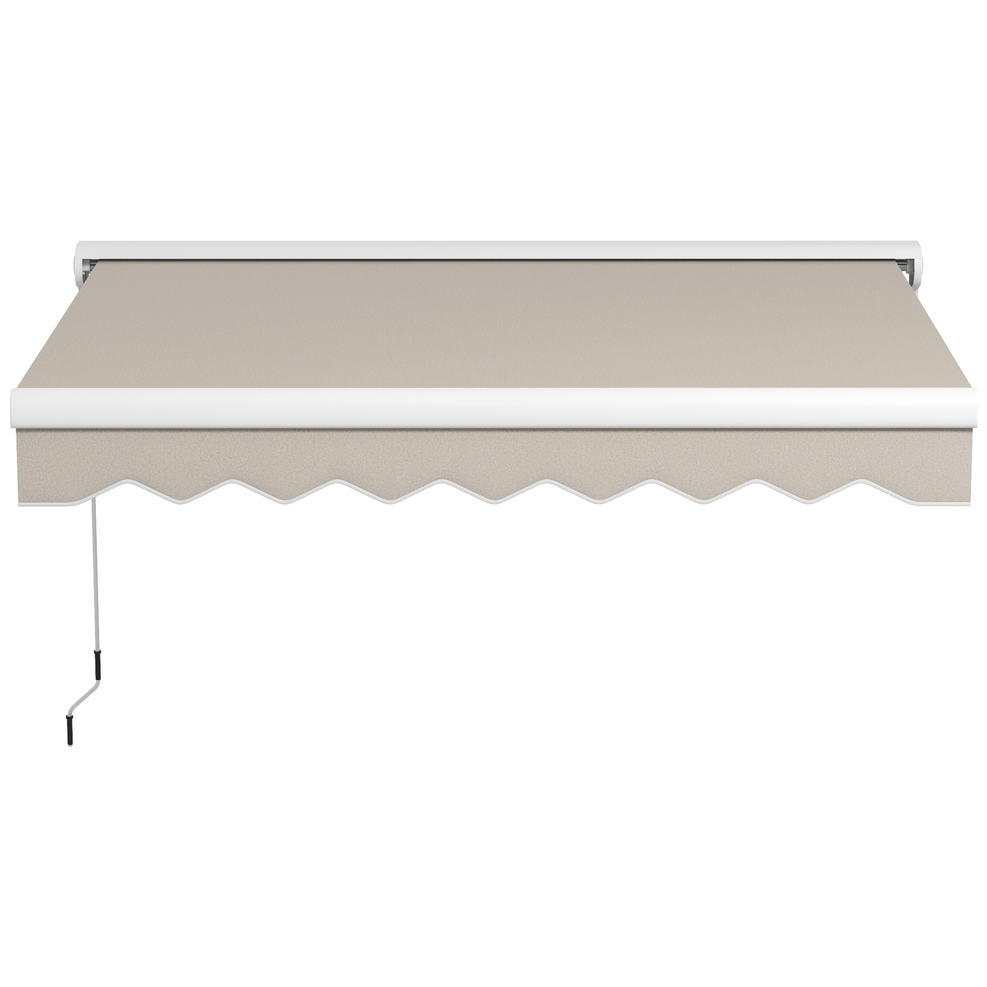 Outsunny Toldo Eléctrico o Manual 250x200 cm Toldo Portátil Toldo para Balc günstig online kaufen