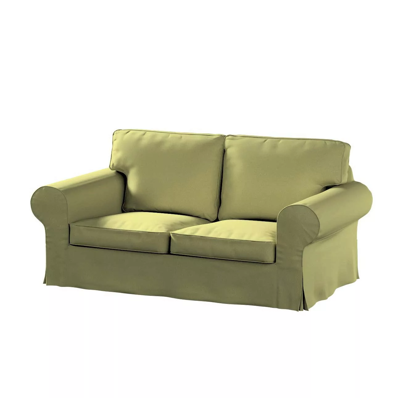 Bezug für Ektorp 2-Sitzer Sofa nicht ausklappbar, salbeigrün, Sofabezug für günstig online kaufen