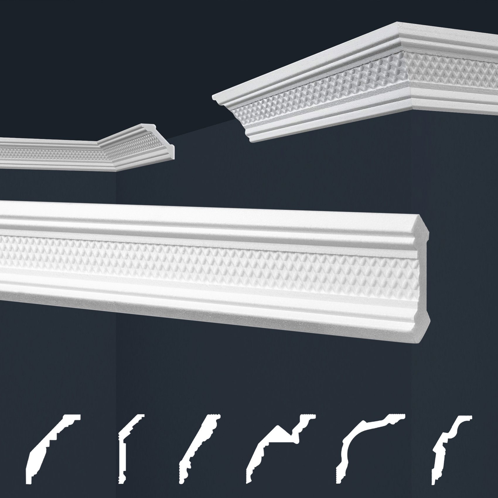 marbet design Stuckleiste B-03, 20 Meter, günstig online kaufen