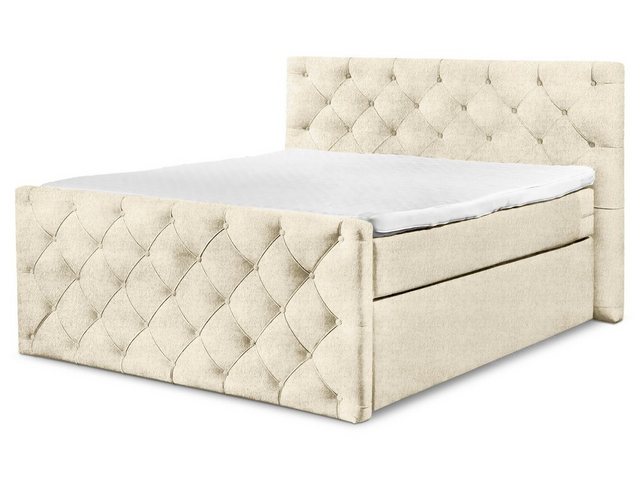 SANSIBAR Living Boxspringbett Boxspringbett SANSIBAR ITZEHOE (LF 180x200 cm günstig online kaufen