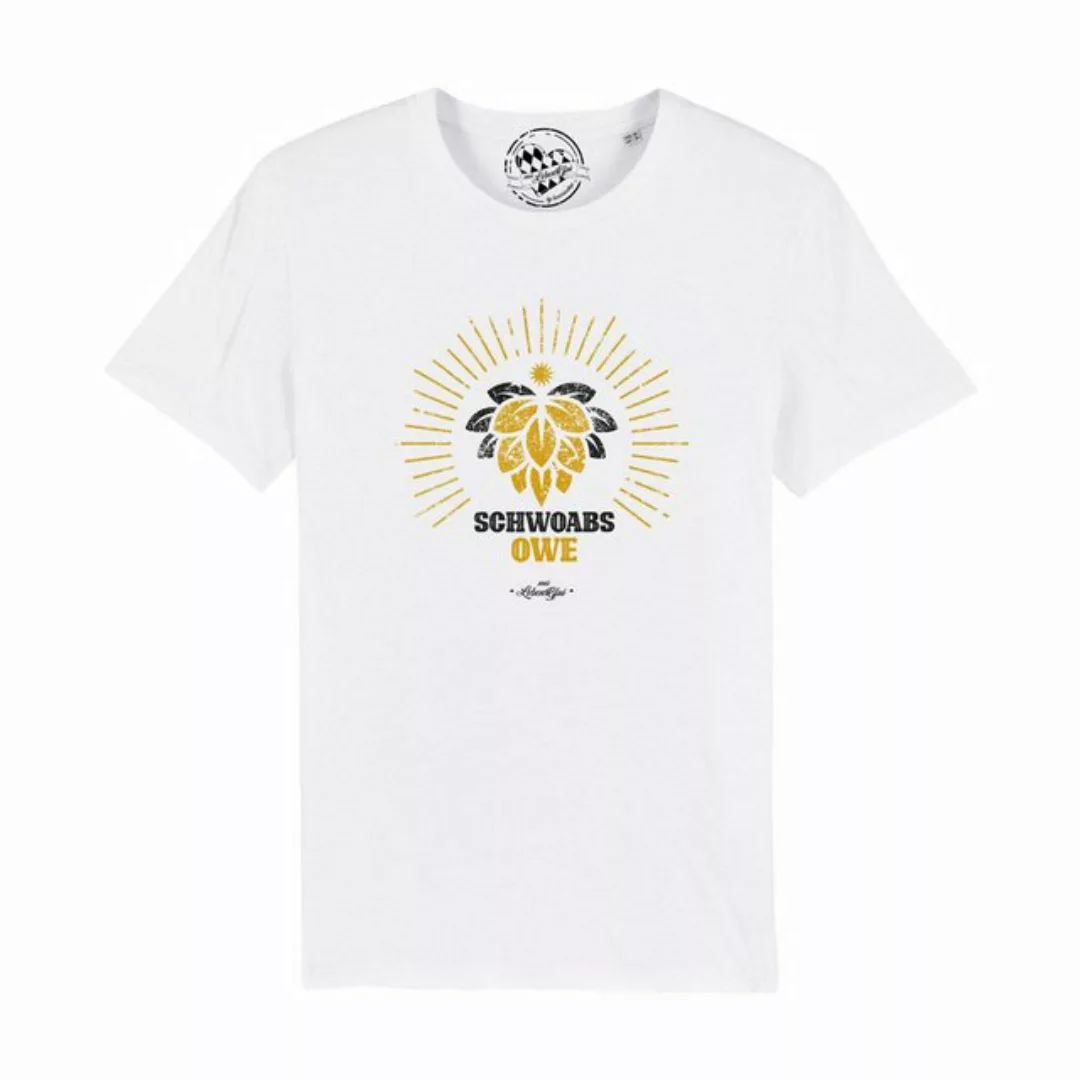 Bavariashop T-Shirt Herren T-Shirt "Schwoabs owe günstig online kaufen