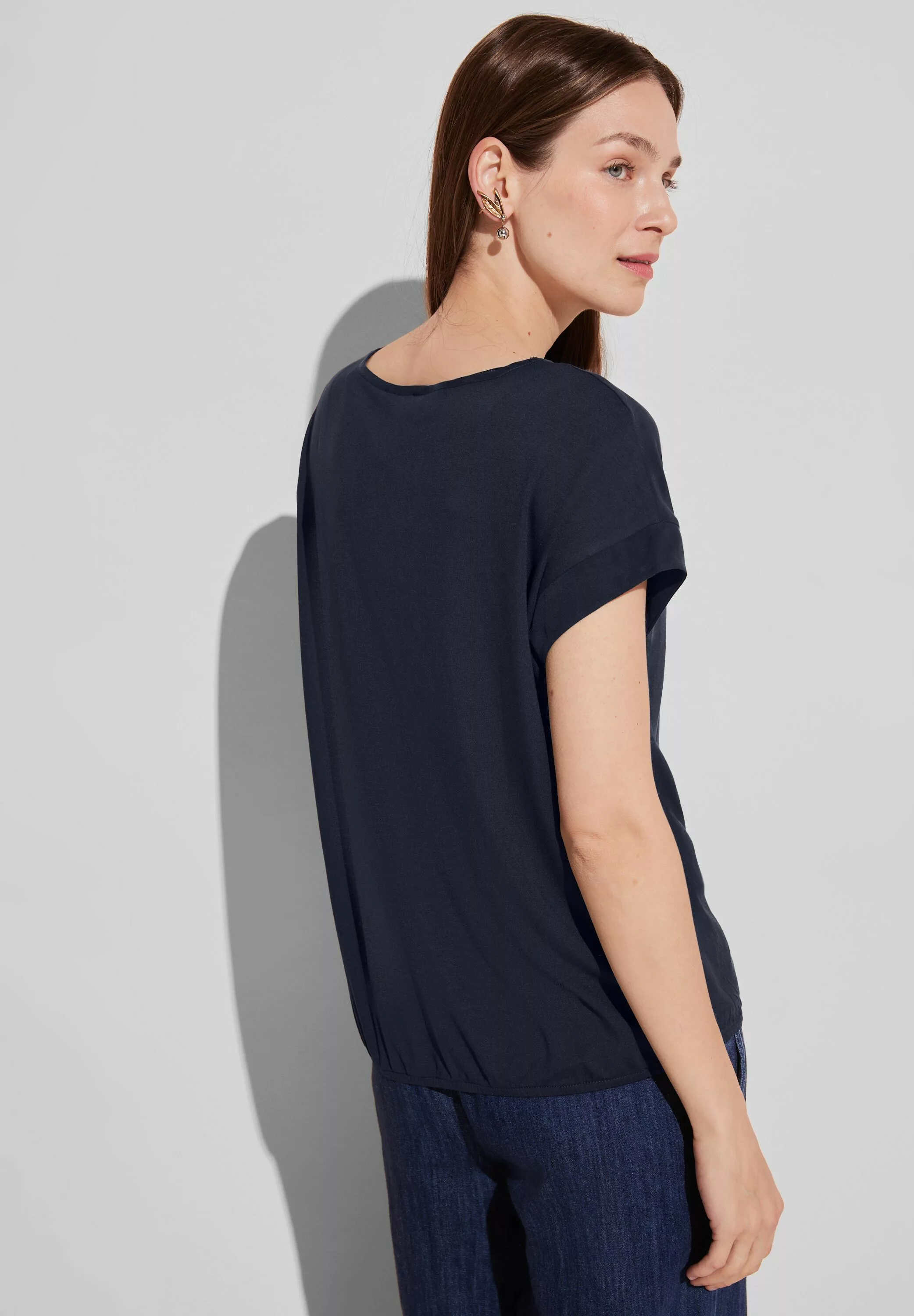 STREET ONE T-Shirt, mit U-Boot Ausschnitt im neuen Look günstig online kaufen