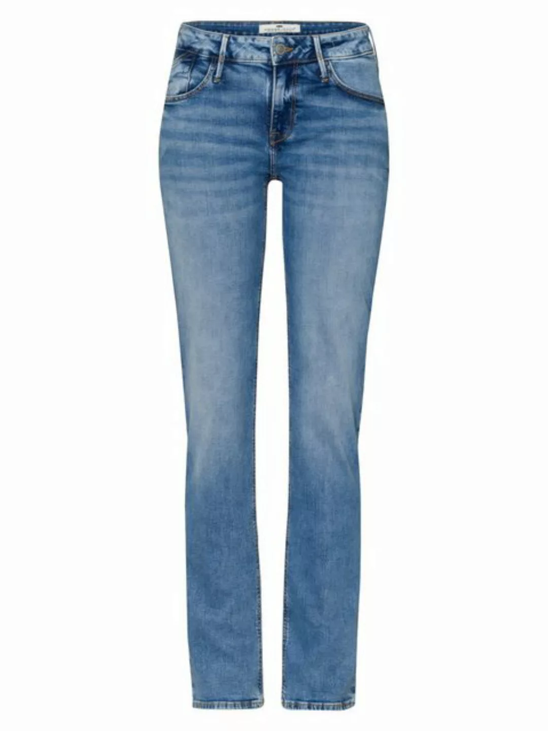 Cross Jeans Damen Jeans ROSE - Regular Fit - Blau - Mid Blue günstig online kaufen