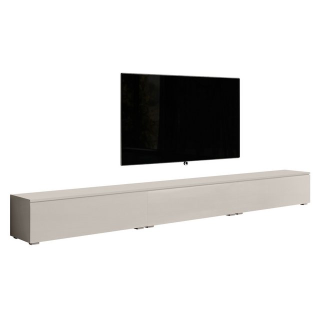 Furnix TV-Schrank BARGO 300 cm (3x100cm) TV-Kommode Lowboard mit/ohne LED B günstig online kaufen