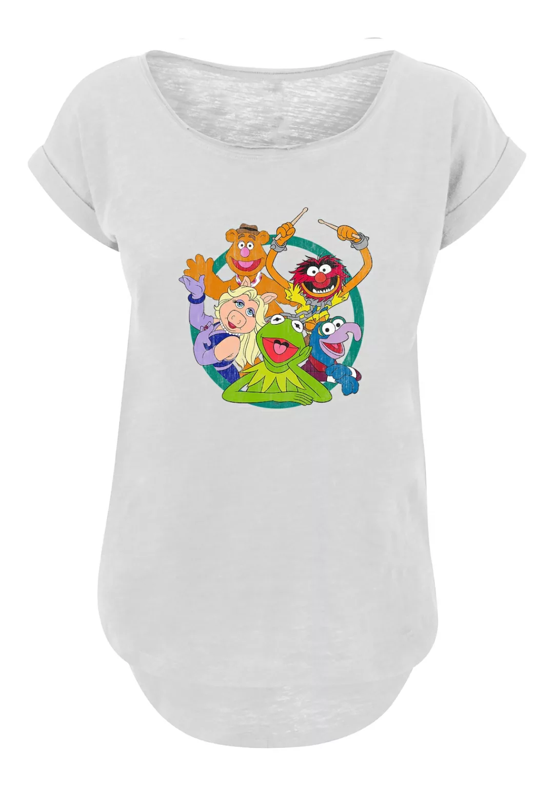 F4NT4STIC T-Shirt "Disney Muppets Kreis", Print günstig online kaufen