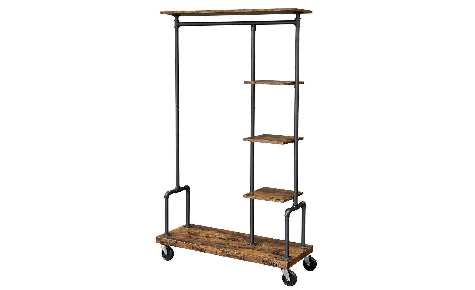 Garderobenständer  Dalson ¦ braun ¦ Holzwerkstoff,Metall ¦ Maße (cm): B: 10 günstig online kaufen