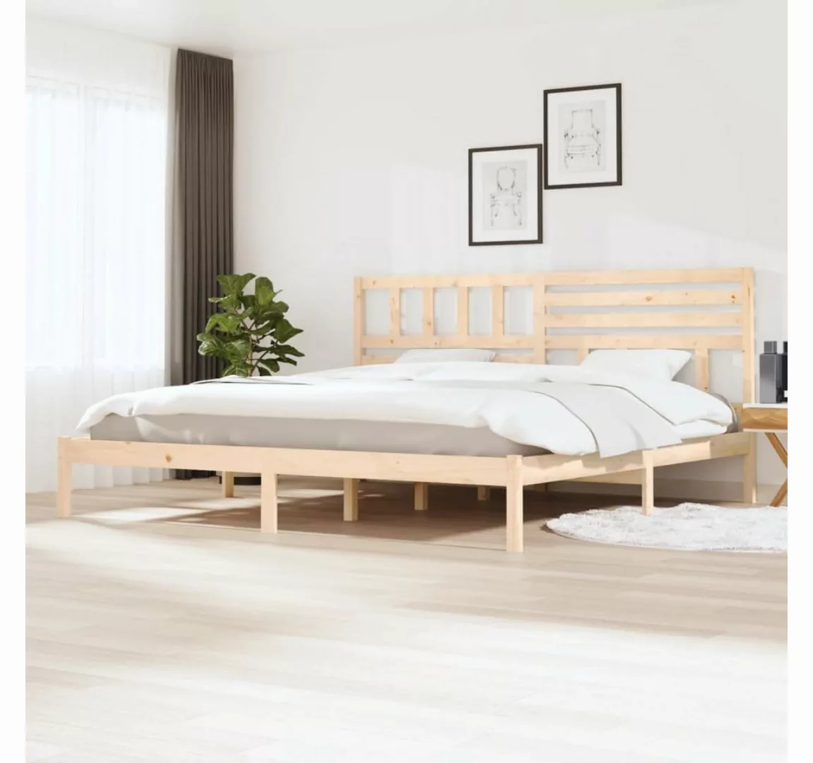 furnicato Bett Massivholzbett Kiefer 200x200 cm günstig online kaufen