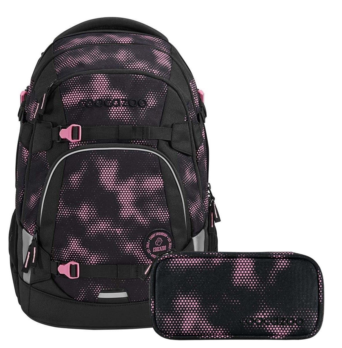 coocazoo Schulranzen Schulrucksack-Set MATE Pink Illusion günstig online kaufen