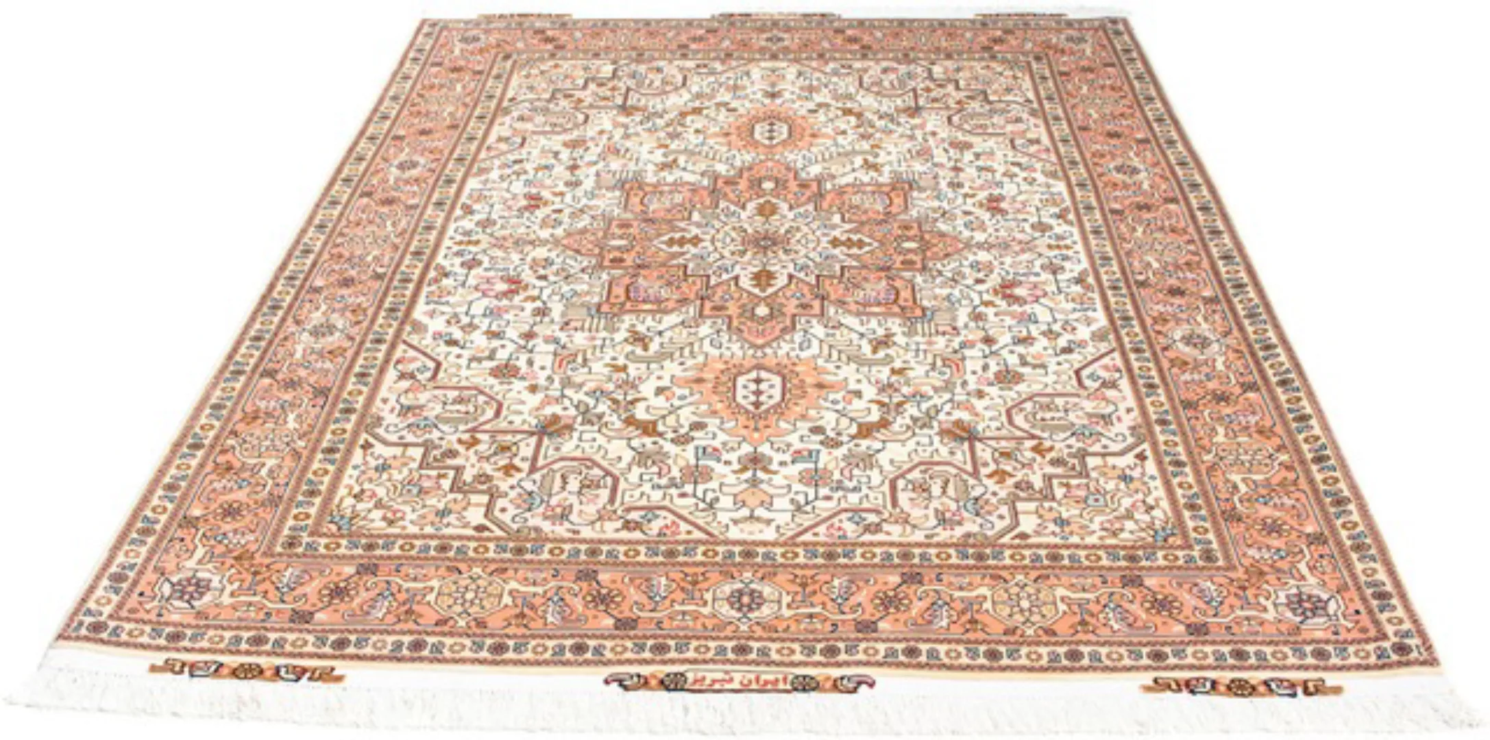 morgenland Orientteppich »Perser - Täbriz - Royal - 201 x 150 cm - beige«, günstig online kaufen